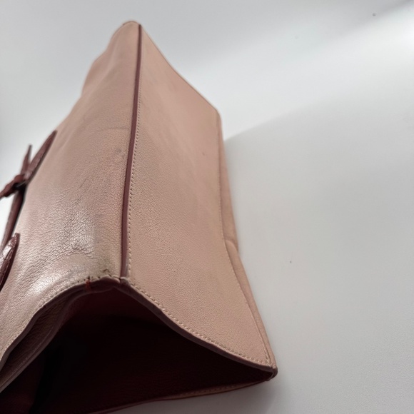 Bottega Veneta Two-Tone Leather Tote Bag with Intrecciato Details - Picture 2 of 14